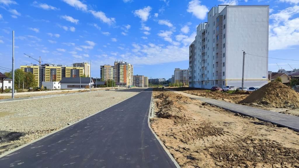 Строительная готовность дорог в микрорайоне Юрьевец г. Владимира превысила половину - фото 2