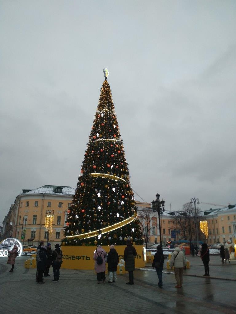 Новогодние украшения Москвы: елки и не только  - фото 2