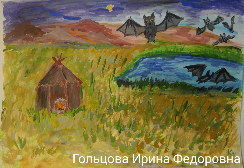 Жизнь рукокрылых: москвичи создали более 200 рисунков, героями которых стали летучие мыши - фото 4