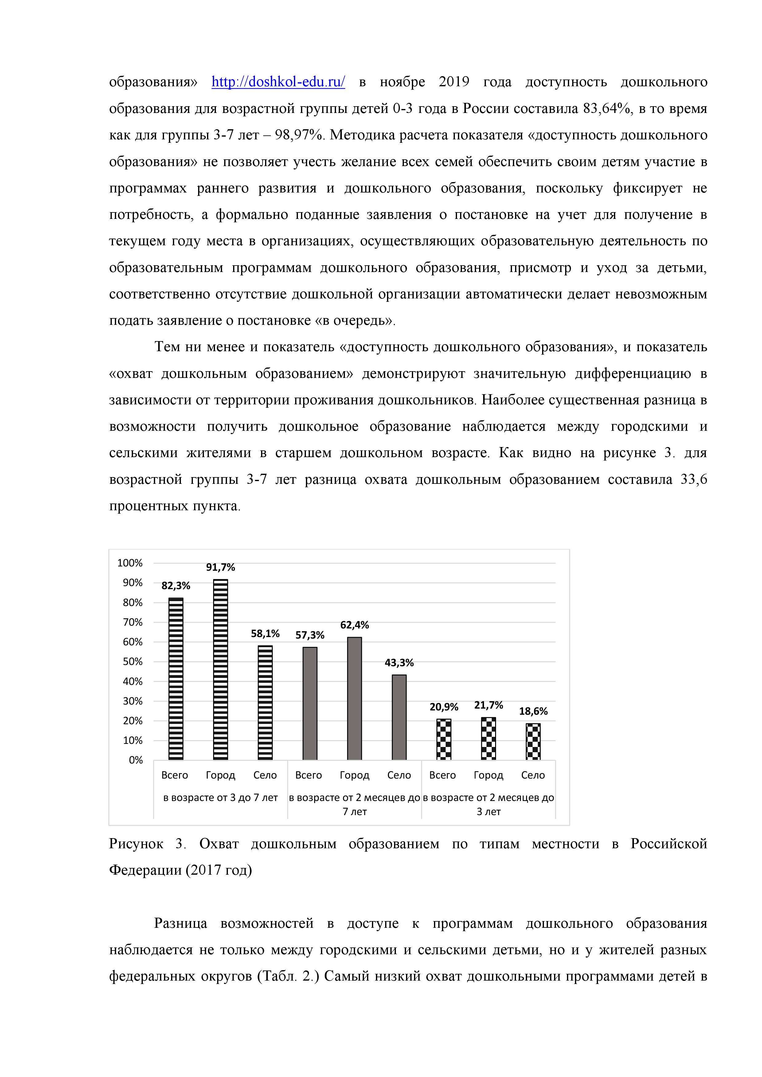 Угрозы, возможности и перспективы развития системы дошкольного образования Российской Федерации до 2035 г. - фото 5