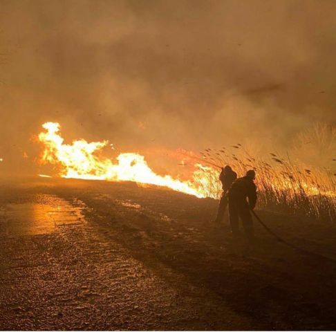 В Астраханской области горят заповедные территории. Губернаторский час на "ЭкоГраде" - фото 7