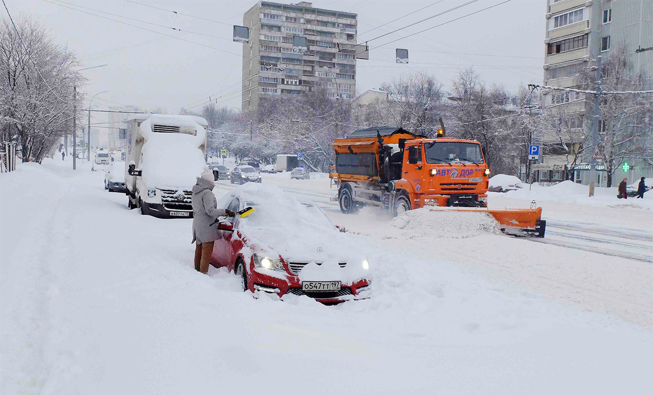 Синоптики обещают рекордные снегопады в Москве - фото 1