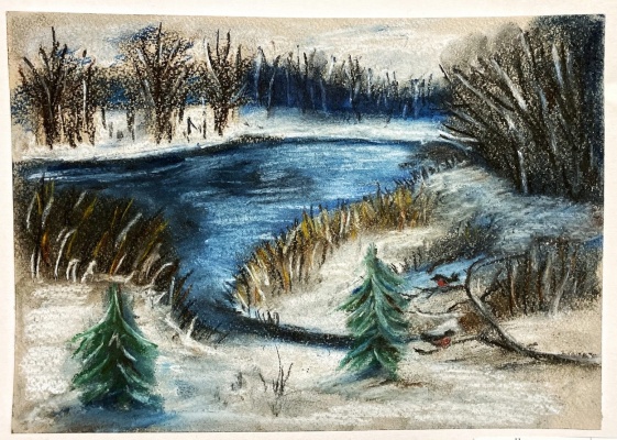 Мосприрода запускает художественный конкурс рисунков «Зима на природных территориях 2021»  - фото 2