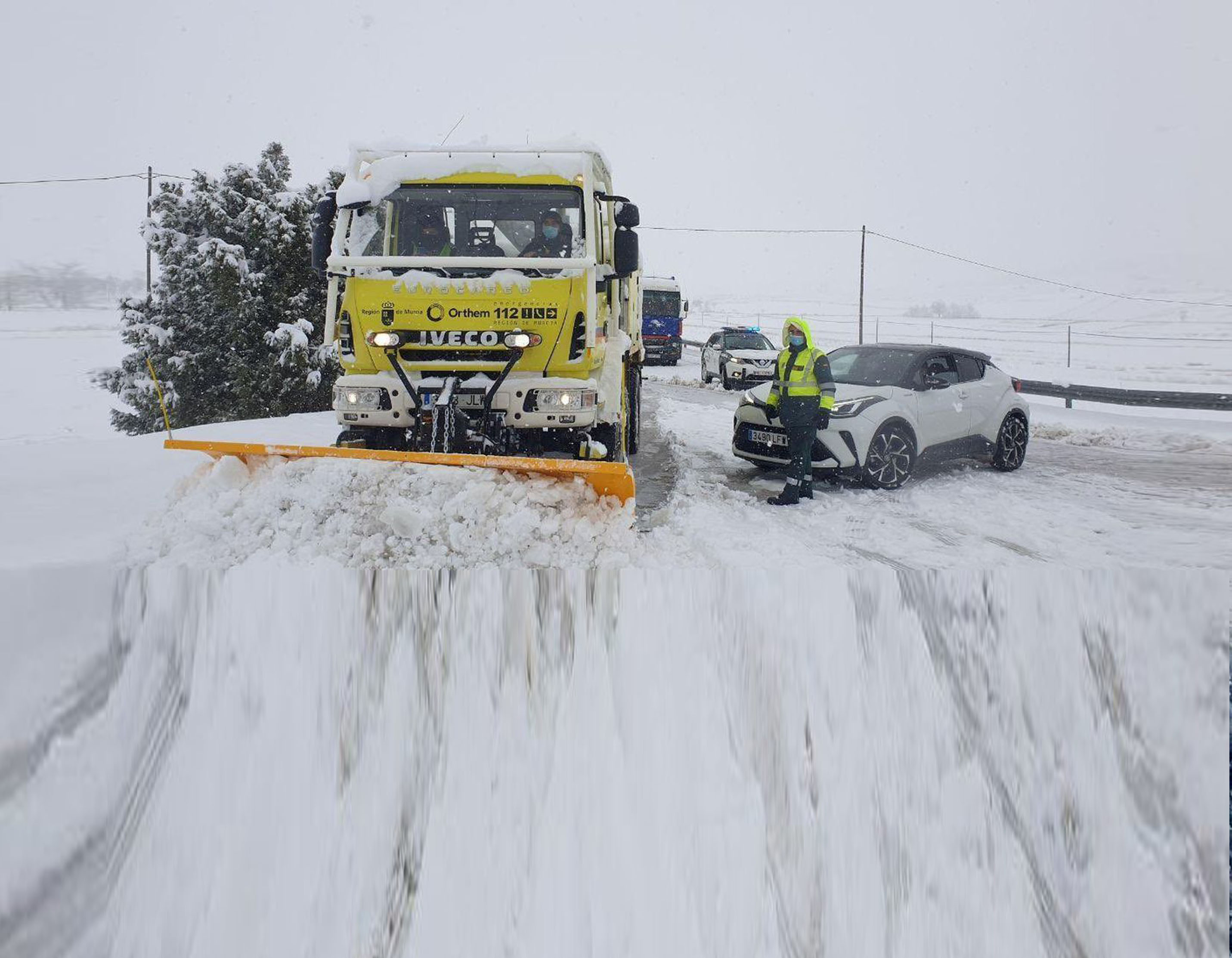 В солнечной Испании год начался с сильнейших снежных бурь - фото 1