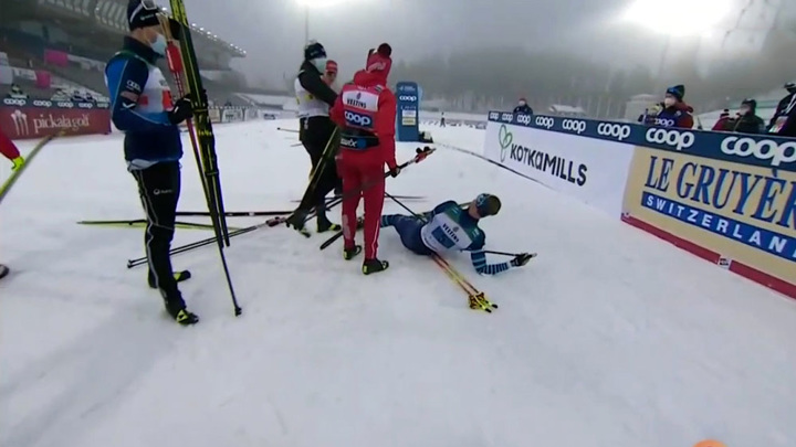 За неспортивное поведение российских лыжников лишили бронзы Кубка мира - фото 1