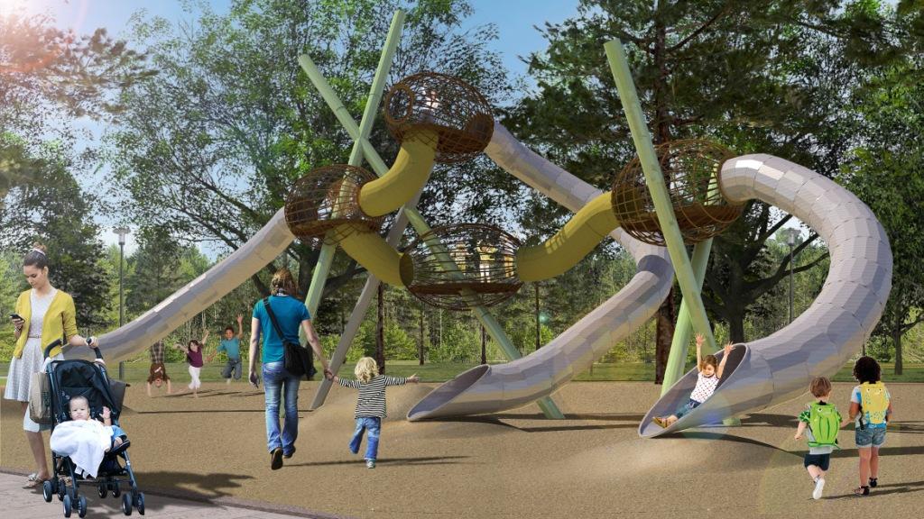 В парке «Филатов луг» появятся детские площадки - фото 1