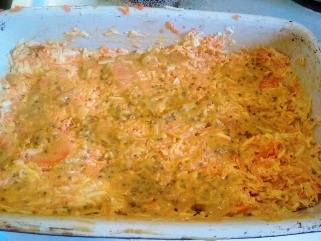 Эко-кулинария: запеканка из сыра и моркови «Двухслойная»  - фото 2