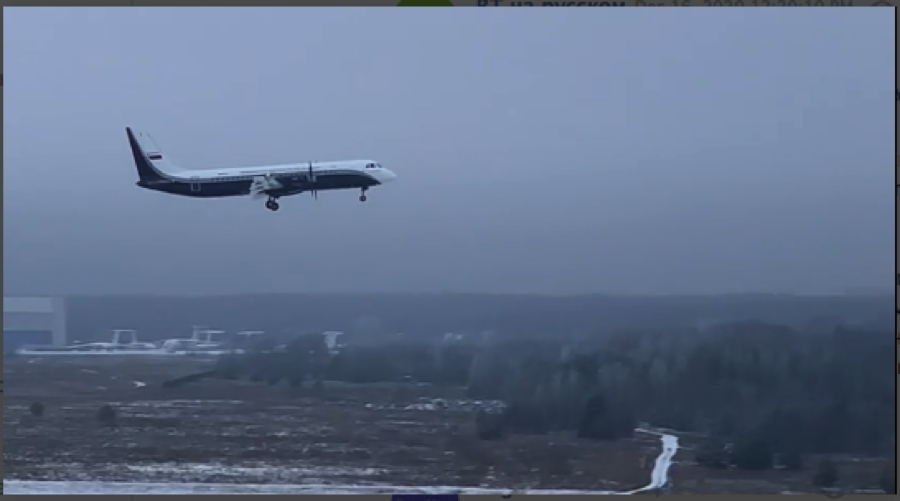 Свой первый полет  совершил новый Ил-114-300 - фото 1