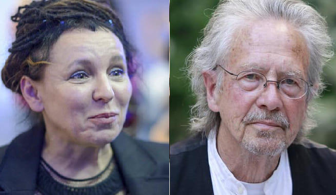 Нобелевская премия по литературе присуждается Петеру Хандке и Ольге Токарчук - фото 1