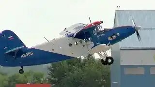 Фантастический взлет Ан-2МС с девятью моторами на МАКС 2021 (видео) - фото 1