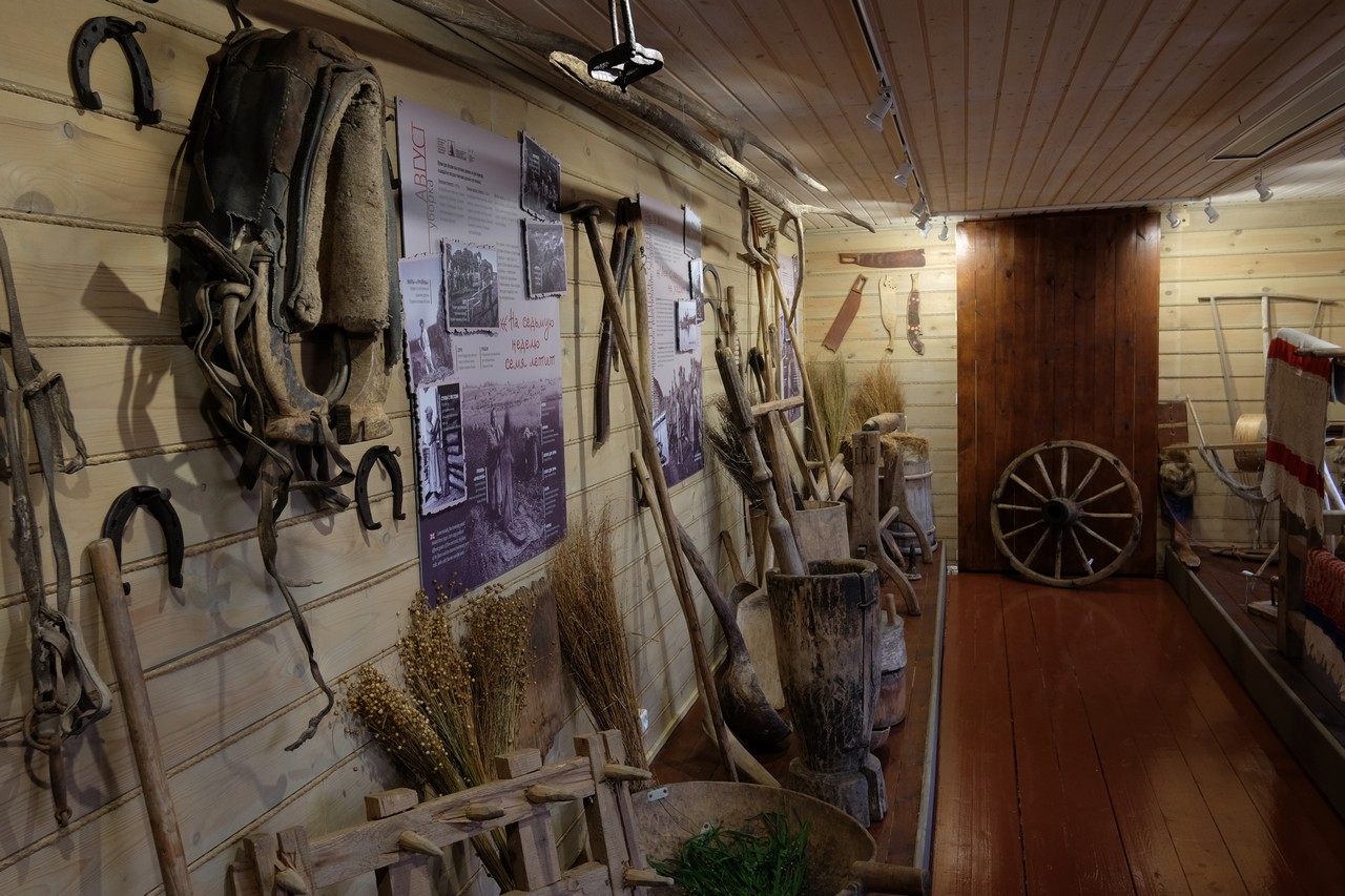 В деревне Морщихинской открылась выставка, посвященная льноводству - фото 2