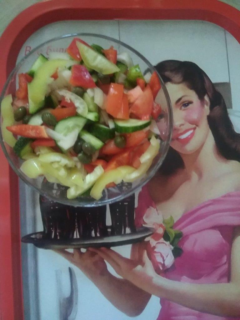 Эко-кулинария: салат из овощей «Два варианта»  - фото 1