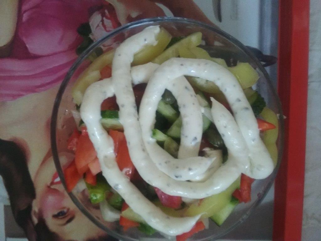 Эко-кулинария: салат из овощей «Два варианта»  - фото 2