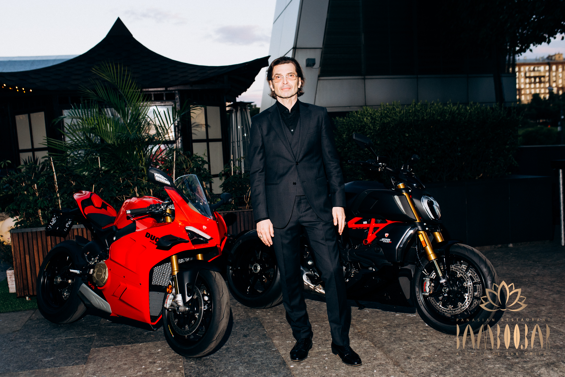 АВТОДОМ Ducati представил новые мотоциклы на дне рождения ресторана Bamboo.Bar - фото 1