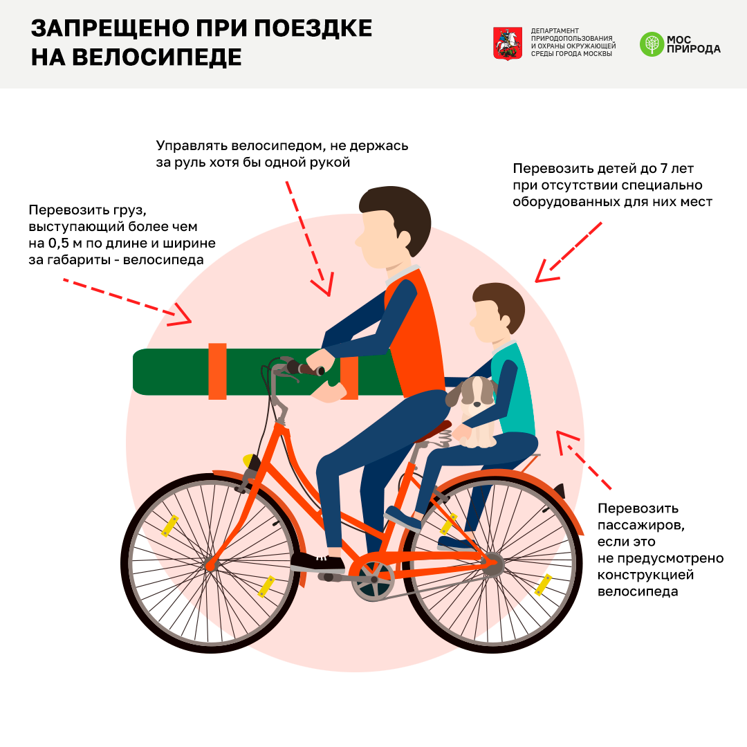 Мосприрода призывает велосипедистов беречь природу и соблюдать правила дорожного движения - фото 4