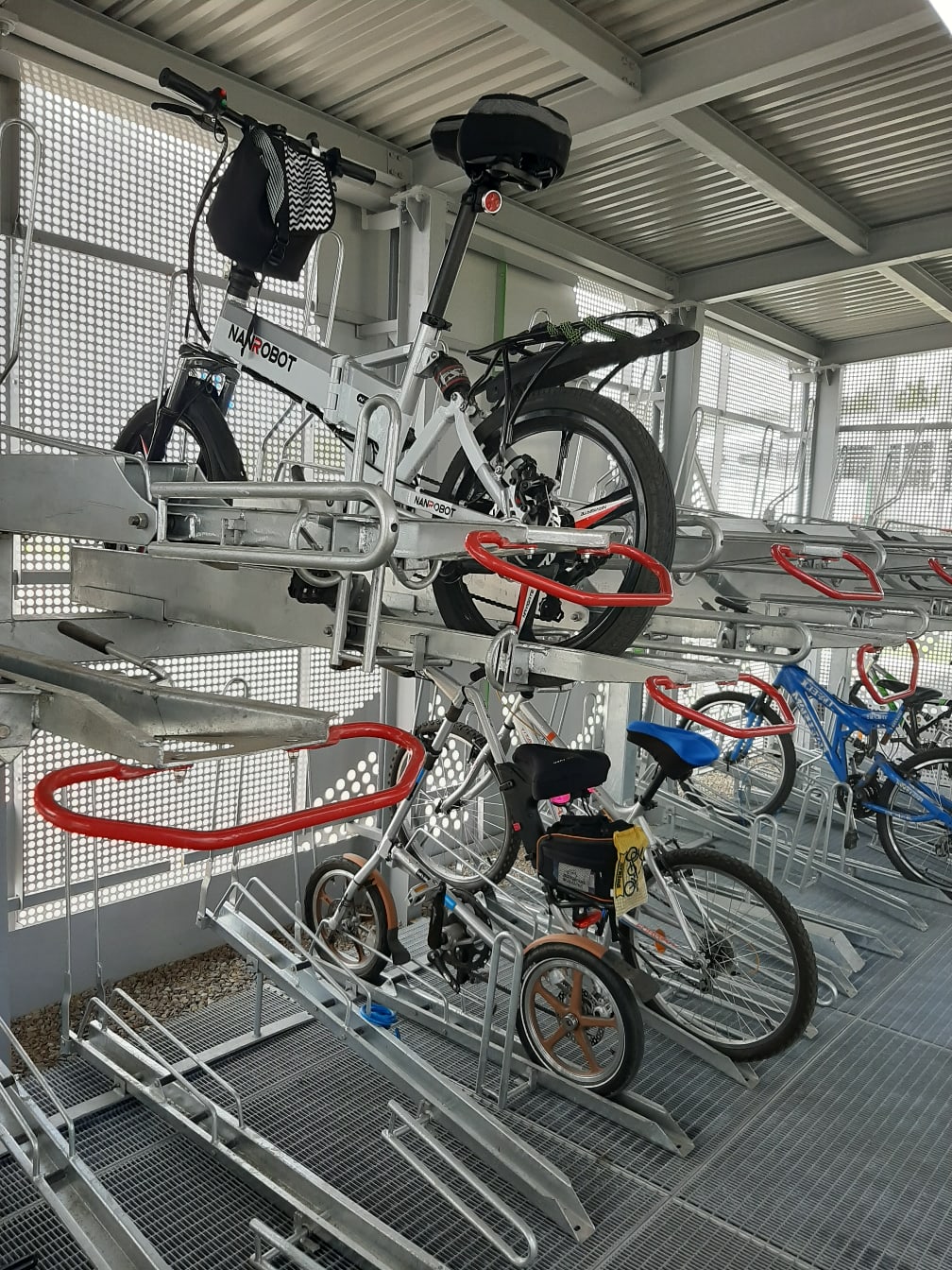 Новая крытая велопарковка, которую мы все так дого ждали - пилотный проект наяву - фото 6