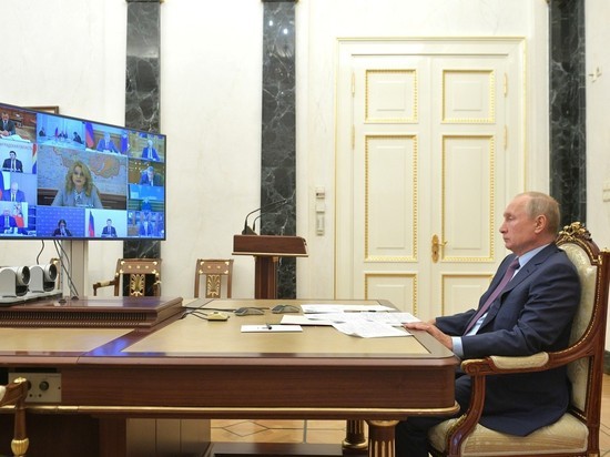 Путин провел совещание с членами правительства - фото 1