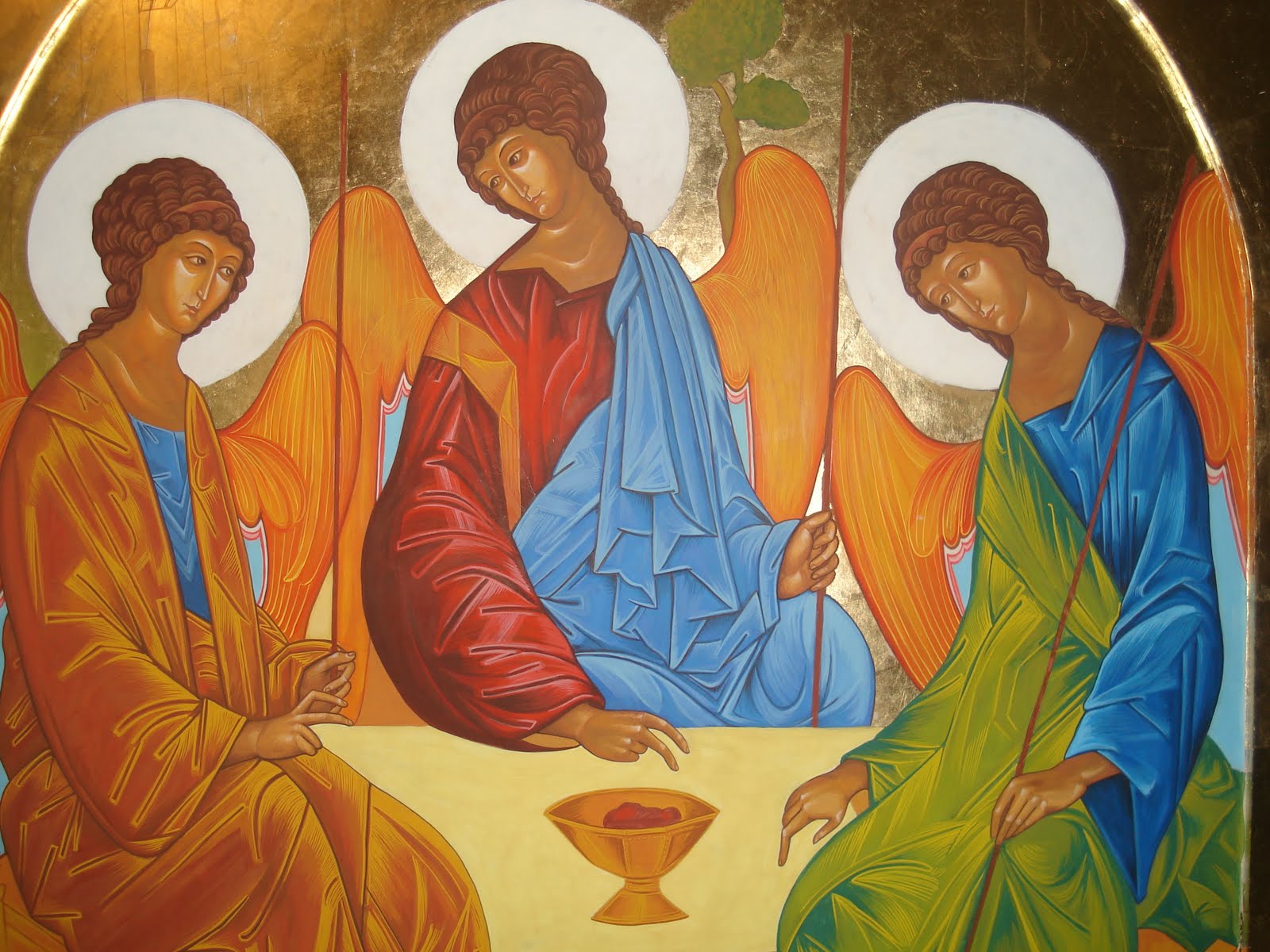 Икона «Троица» Андрея Рублева - фото 1