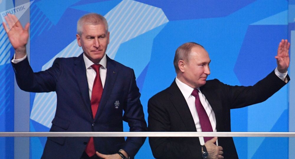 Президент Путин принял смотр от Универсиады-2019 в Красноярске - фото 1