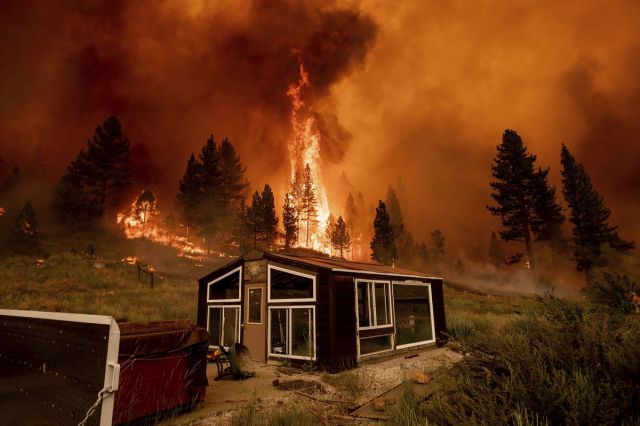 В Калифорнии - лесные пожары... - фото 13