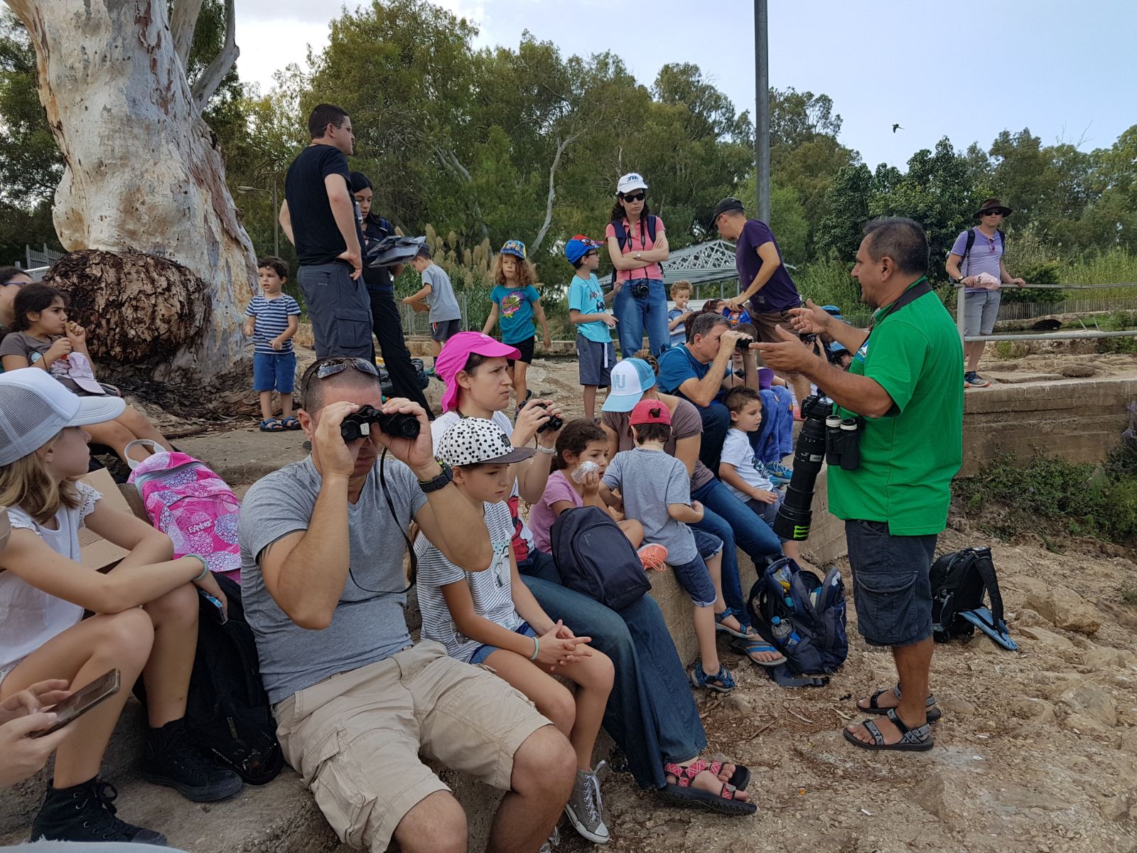 Израиль: Огромный наплыв посетителей в лесах и парках ЕНФ-ККЛ в Суккот - фото 5