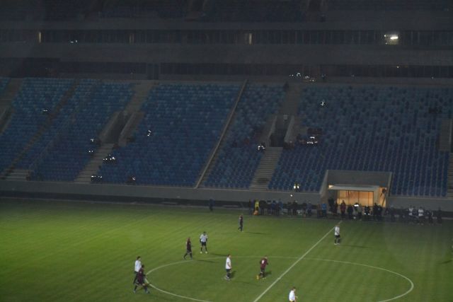 Первый матч на стадионе "Зенит-Арена". Команда подрядчиков выиграла у «Метростроя» со счётом 6:2 - фото 48