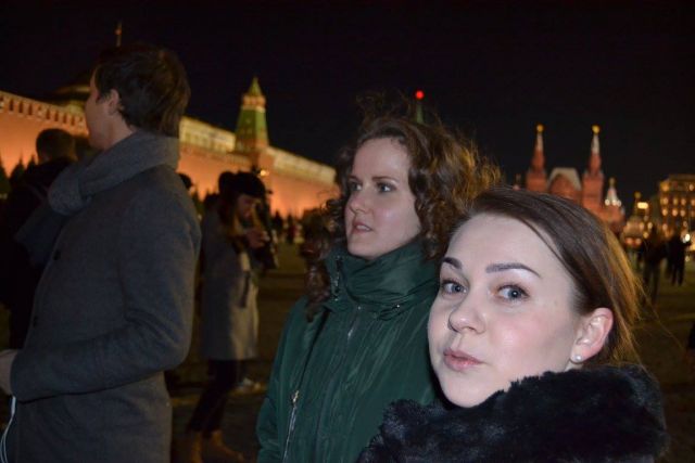 Час Земли в Москве. Очень много хороших фотографий  - фото 84