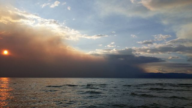 Байкал. Лесные пожары  - фото 3