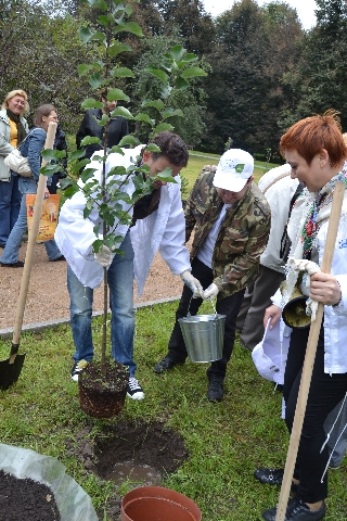 Главный эколог столицы посадил свое тысячное дерево в Москве  - фото 48