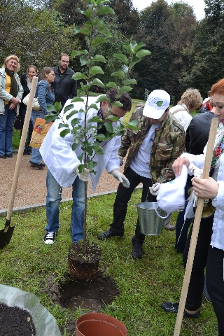Главный эколог столицы посадил свое тысячное дерево в Москве  - фото 49