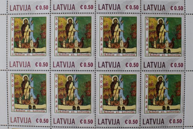 В Латвии выпущена русская православная марка  - фото 2