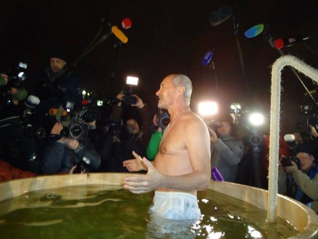 Крещение в Серебряном бору и на площади Революции - фото 6