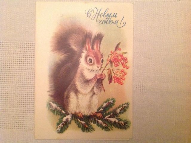 Виктор Долгий: новогодние открытки из маминой коллекции - фото 8