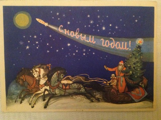 Виктор Долгий: новогодние открытки из маминой коллекции - фото 16