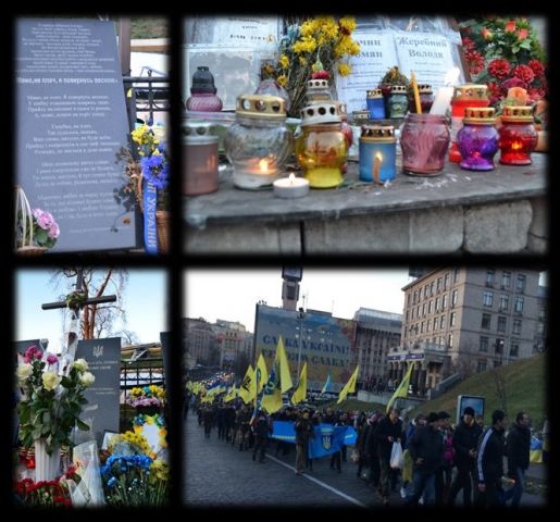 21 ноября Киев отметил годовщину оранжевой революции - фото 7
