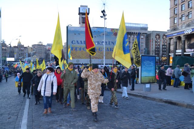 21 ноября Киев отметил годовщину оранжевой революции - фото 15