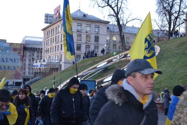 21 ноября Киев отметил годовщину оранжевой революции - фото 16