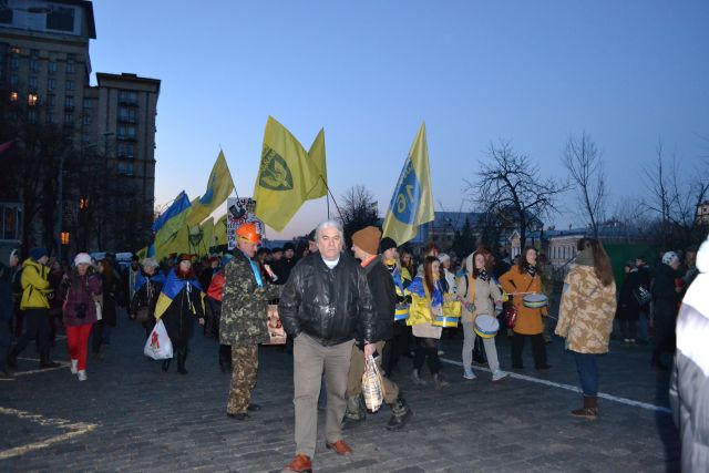 21 ноября Киев отметил годовщину оранжевой революции - фото 23