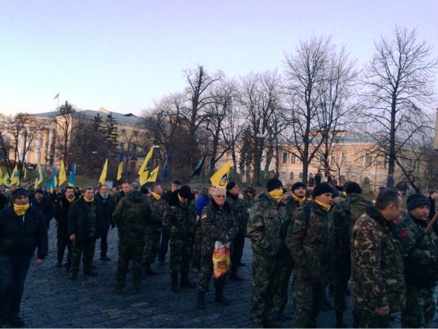 21 ноября Киев отметил годовщину оранжевой революции - фото 26