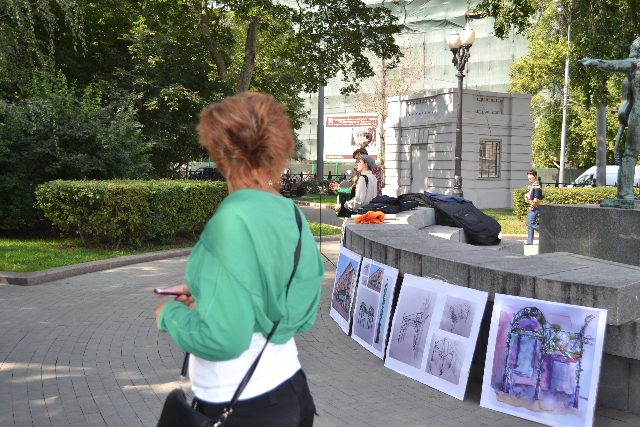 Москвичи предложили вариант озеленения Тверской - фото 38