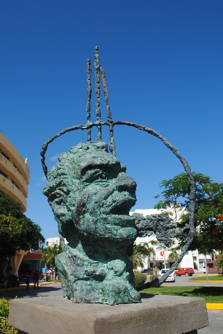 Открытие памятника мексиканской песне. Канкун, Мексика  - фото 4
