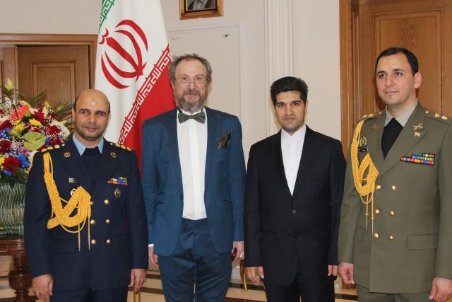  В Москве главы военных атташе поздравили иранских коллег с Днем Вооруженных сил  - фото 11
