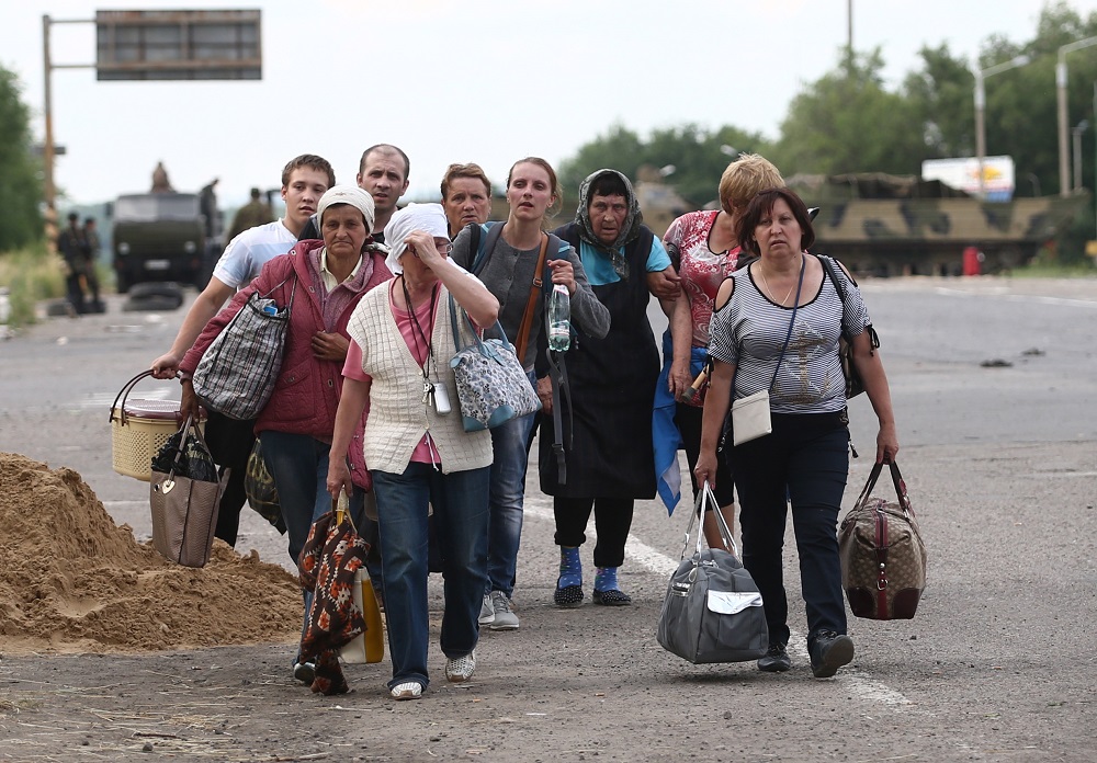 Луганск. Беженцы. Слегка ангажированный взгляд из Киева  - фото 1