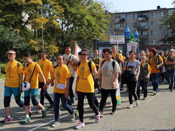 Дети из России и Китая отметили День леопарда - фото 5