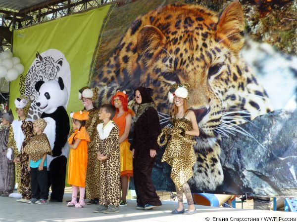 Дети из России и Китая отметили День леопарда - фото 7