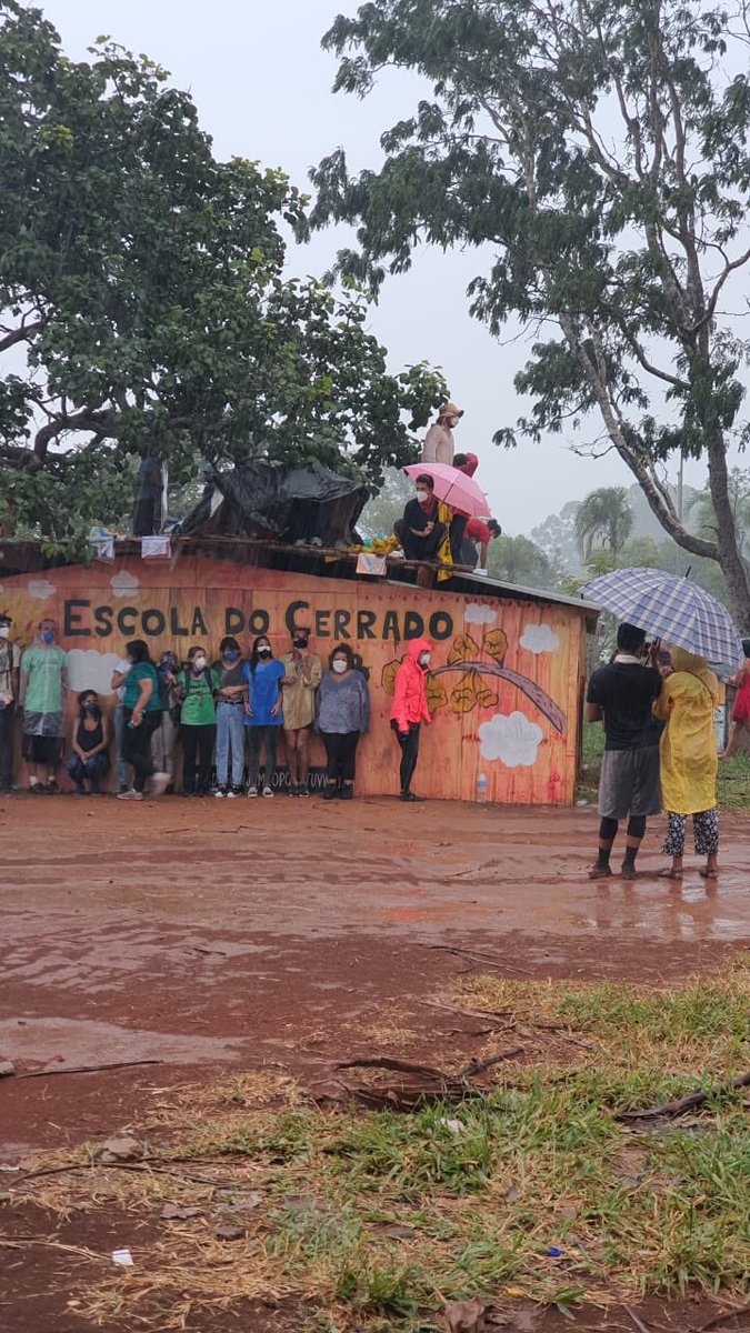 В Бразилии «вспыхнул протестом» свой поселок Шиес - фото 1