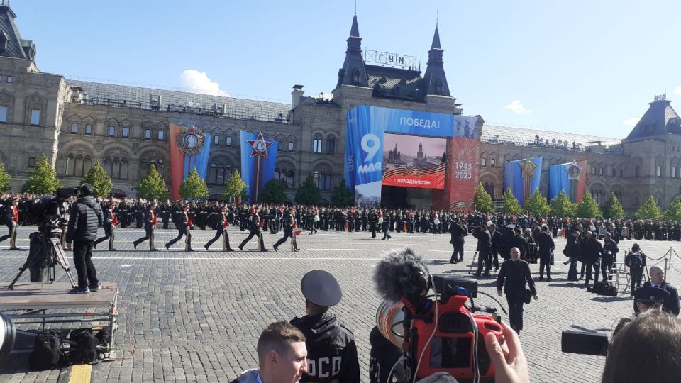 Подготовка к Параду Победы 9 мая 2023 в Москве - фото 40