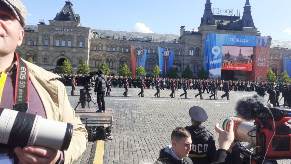 Подготовка к Параду Победы 9 мая 2023 в Москве - фото 41