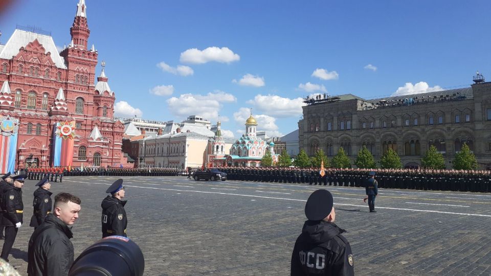 Подготовка к Параду Победы 9 мая 2023 в Москве - фото 17