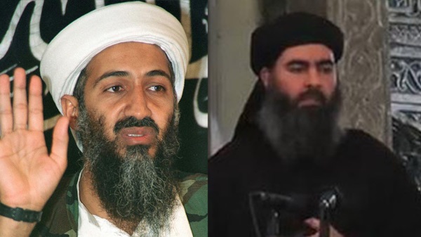 Усама Бен Ладен и Абу Бакр аль Багдади